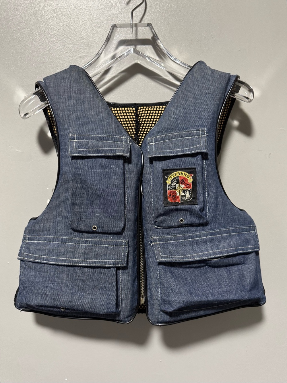 Vintage 1970s Stearns Sans-Souci II Hunt Fish Buoyant Vest Medium 40-42